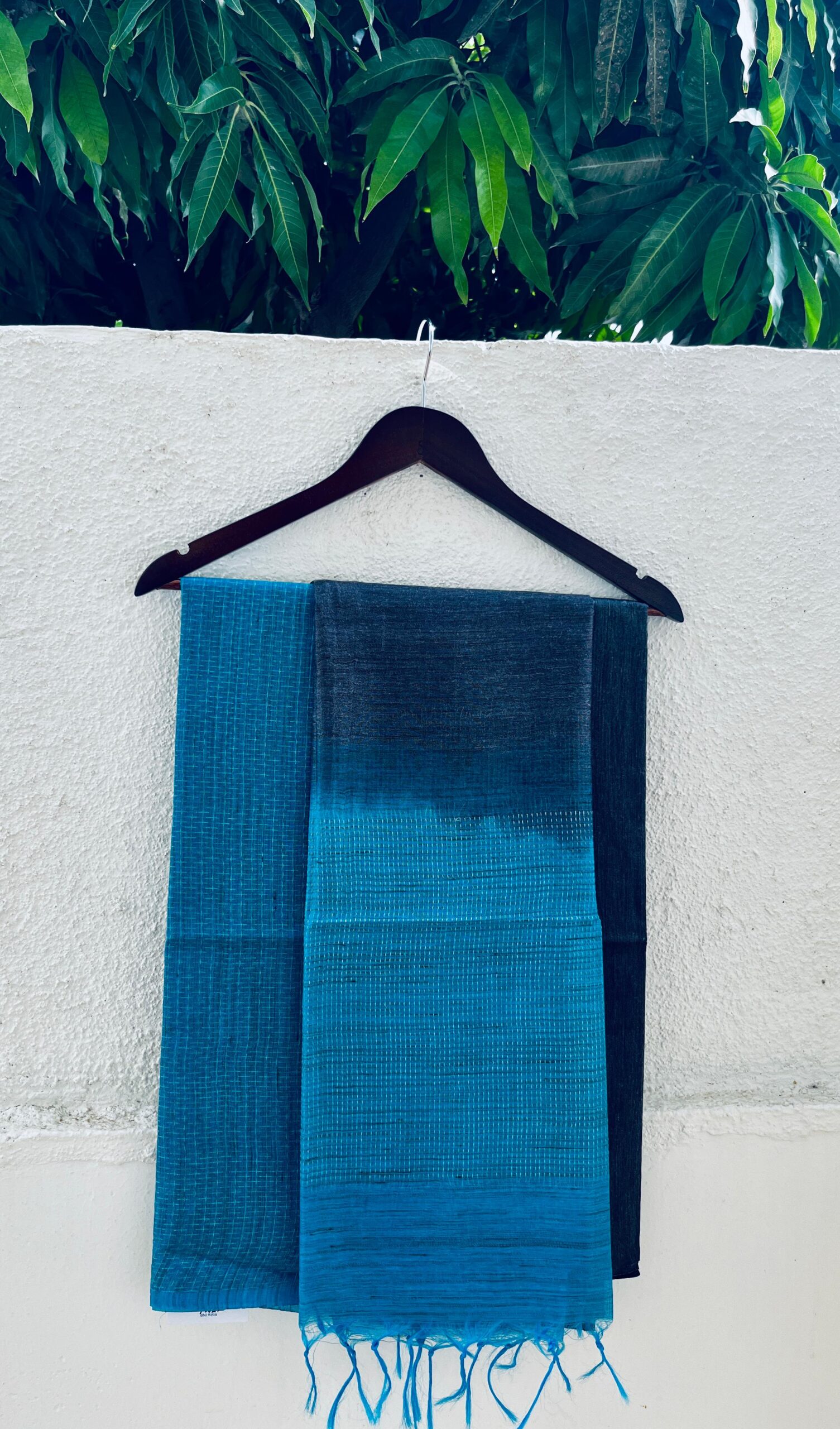 Semi-Tussar Dual Tone Dress Material