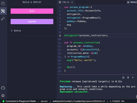 Solana: Solana Playground - Mainnet-Beta
